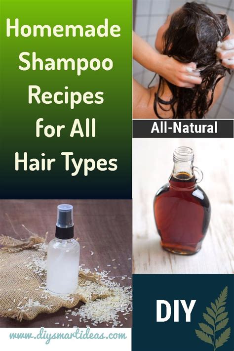 Amazing Homemade Shampoo Recipes For Moisturizing Smoothing And Anti
