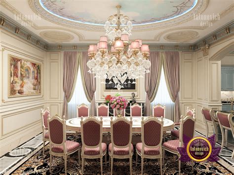 Spacious Dining Room Luxury Interior Design Company In