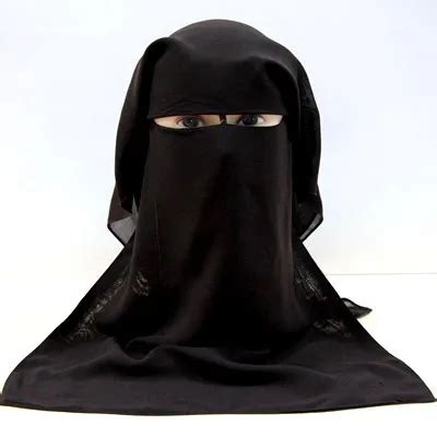 Full Long Saudi Niqab Hijab Burqa Islamic Face Cover Veil Abaya Hijab Scarf Wrap Muslim Women