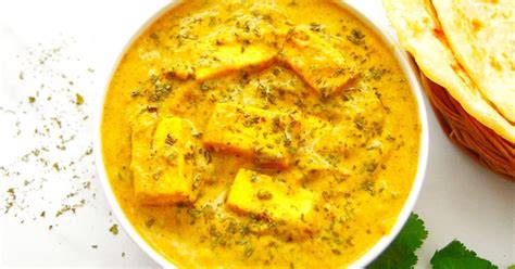 methi malai paneer restaurant style curry video indian food recipes vegetarian curry