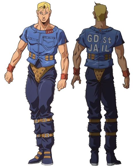 Pin By Unh0ly C00per On Character Design Model Sheets Jojo Bizzare