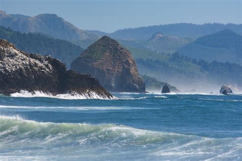 Oregon Coast Goonie Rock Pacific Northwest Beach Photography Etsy