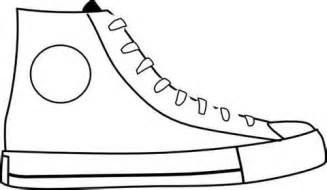 Blank Shoe Coloring Page Coloring Coloring Pages | Shoe template, Pete
