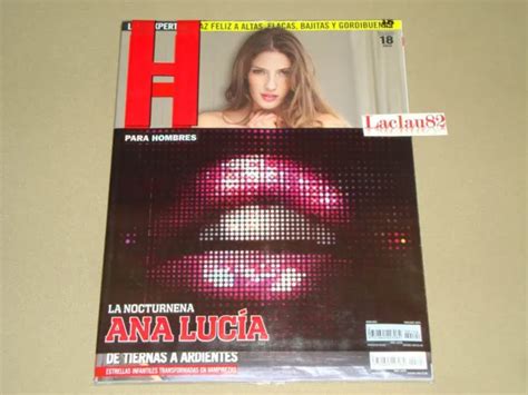 Ana Lucia 192 Revista H Para Hombres Mexican Complete Your Collection