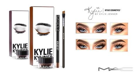 Mac Cosimetics Kyliner Kits Eyeshadow Sims 4 Kylie Cosmetics Sims