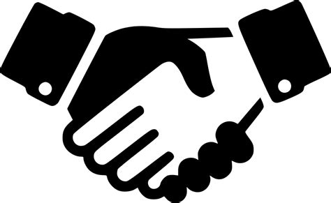 Handshake Clipart Svg Handshake Svg Transparent Free For Download On