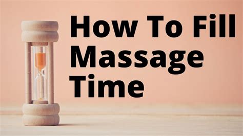 Massage Monday 381 How To Fill Massage Time During Couples Massage Couples Massage How To