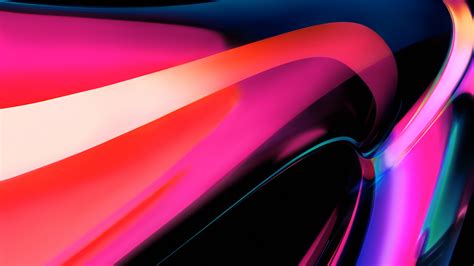 MacBook Pro Wallpaper 4K, Apple M1, Multicolor, Pink, #4039