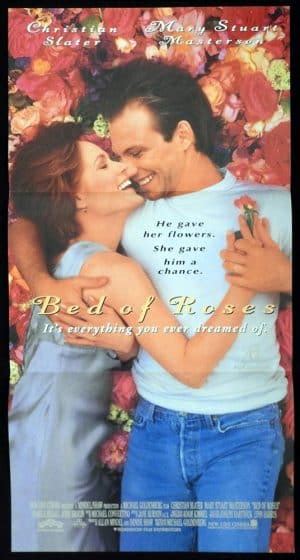 Bed Of Roses Original Daybill Movie Poster Christian Slater Mary Stuart Masterson Moviemem