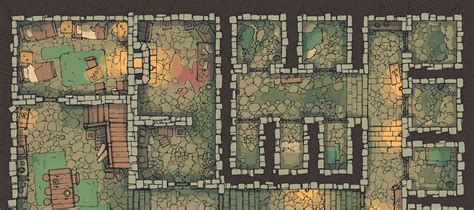Otherwordly Prison Battlemaps Fantasy City Map Dungeon Maps Images