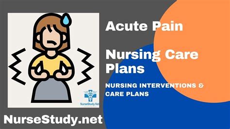 Acute Pain Nursing Care Plan Tutorial Nclex Review Youtube