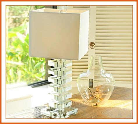 Tuda Free Shipping Modern Design K9 Crystal Table Lamps For Bedroom