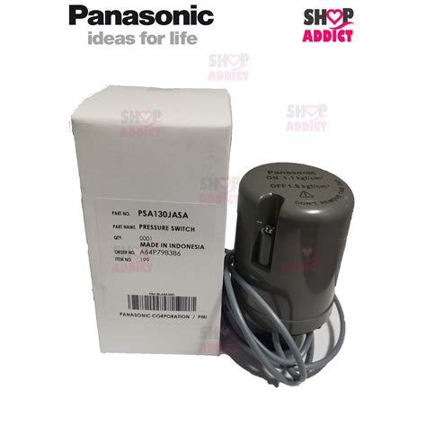 With aquarea up to 80% of the heat energy required is taken from the ambient air. (ORIGINAL!) Panasonic Water Pump A-130JACK Pressure Switch ...