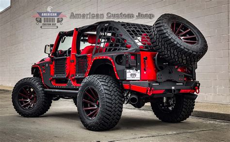 Top 35 Imagen Custom Red Jeep Wrangler Abzlocalmx