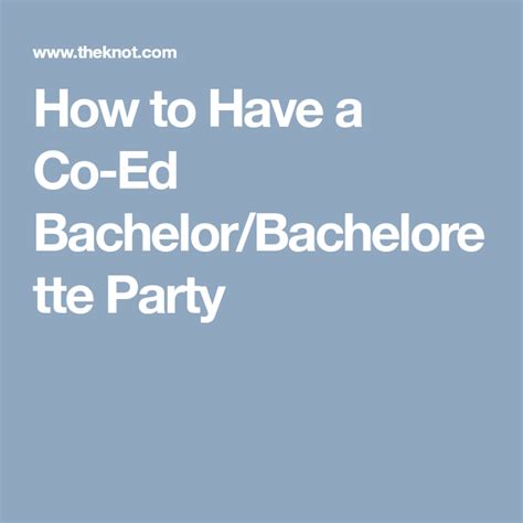 How To Throw A Joint Bach Party With Your So Bachelorette Party