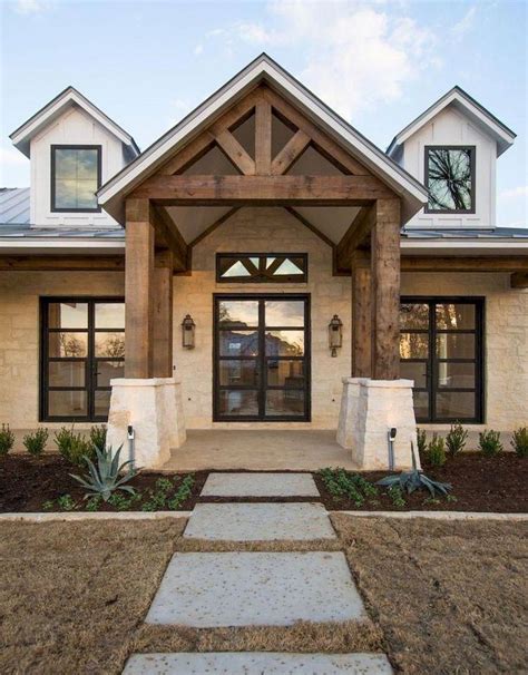 50 Stunning Modern Farmhouse Front Door Entrance Ideas Modern