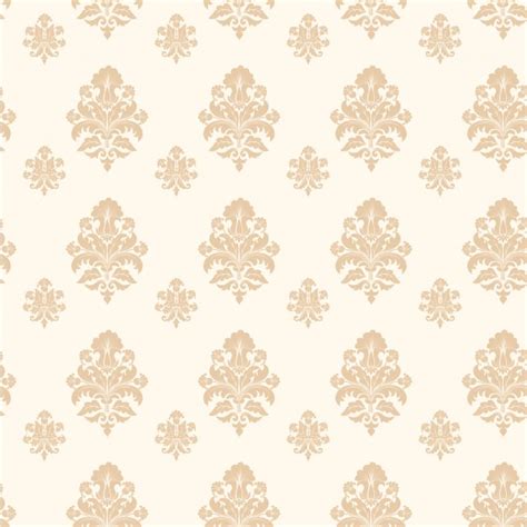Vector Damask Seamless Pattern Background Classical