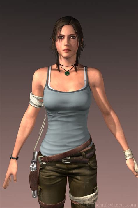 Lara Croft D Model By Sterrennacht Tomb Raider Tomb Raider