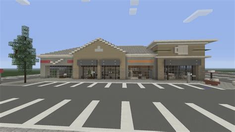 Realistic Shopping Center Minecraft Map