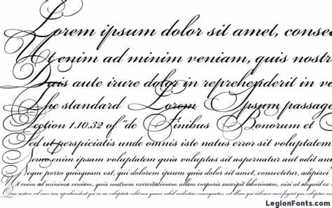 Copyright (c) gophmann a.l., 2005. Bickham Script Two Font Download Free / LegionFonts