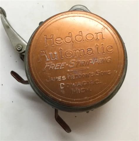 Vintage Heddon No 57 Automatic Free Stripping Fly Reel 3500 Picclick