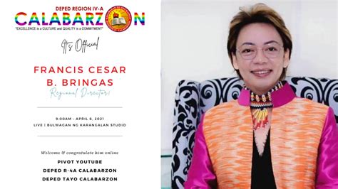 Deped Calabarzon Welcomes Its New Deped R 4a Calabarzon Facebook