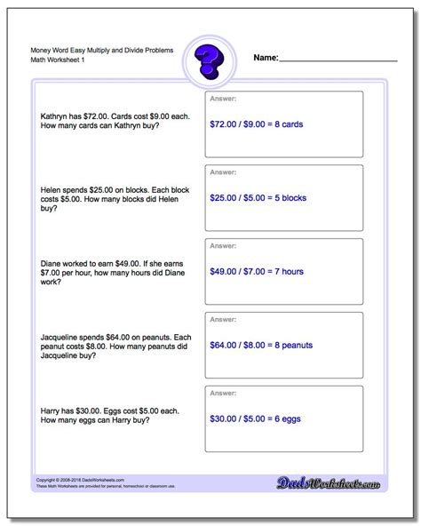 Use this free lesson to help you learn what are word problems? Money Word Problems