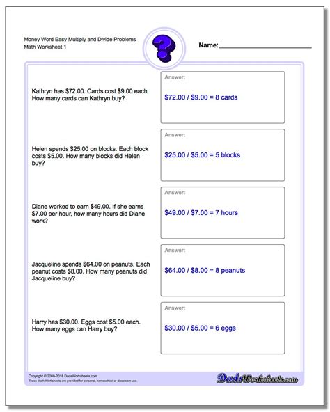 Use this free lesson to help you learn what are word problems? Money Word Problems