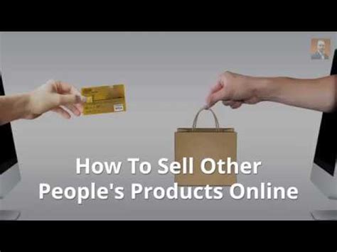 How To Sell Other People S Products Online YouTube