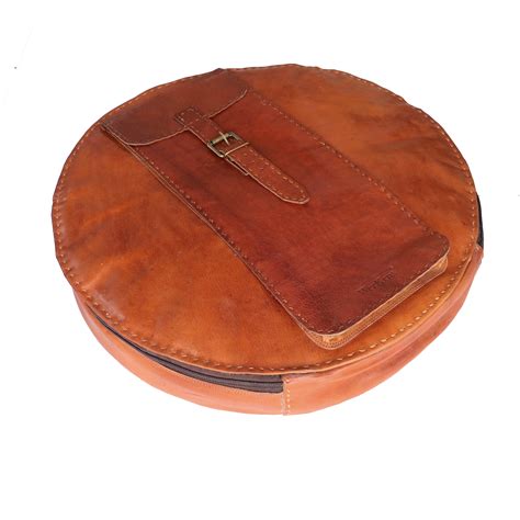 Werkens Leather Cymbal Bag 22″ Front Pocket For Drum Stick Bag Dsb002