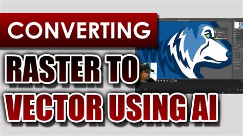 How To Convert Raster To Vector Images Using Adobe Illustrator Image