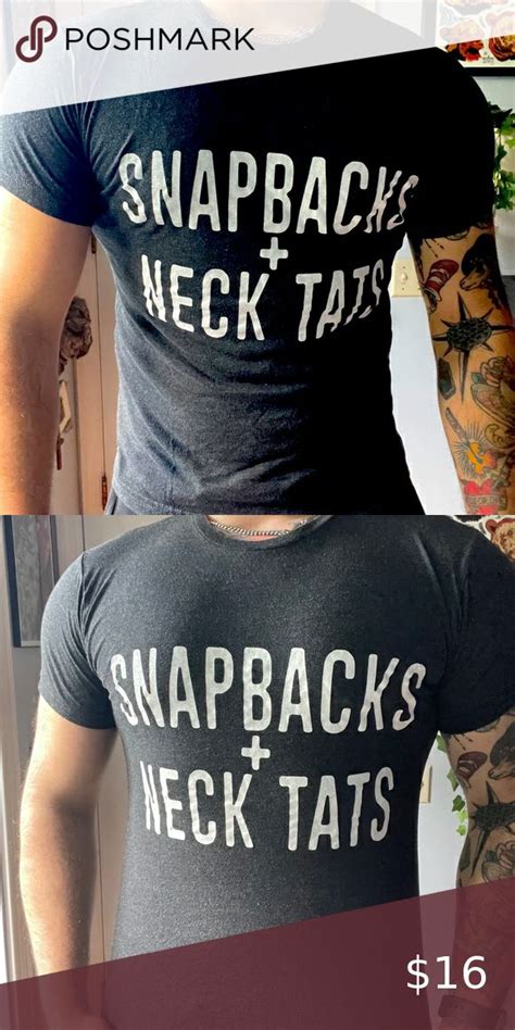 Snapbacks And Neck Tatts T Shirt Shirts Clothing Co Mens Tshirts