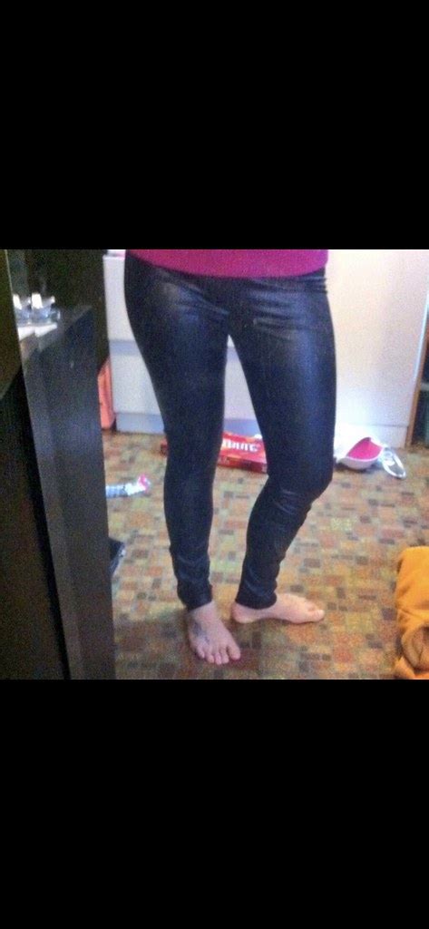 My Sexy Ex Gf Today Wearing Leather Leggings I Love Leather Leggings Flickr