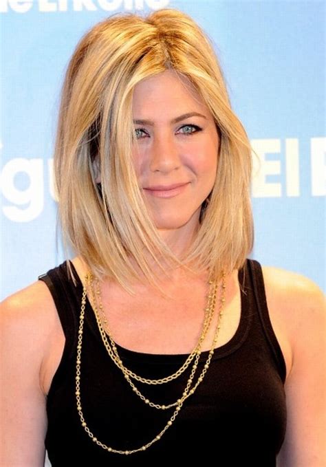 Jennifer Aniston Lace Front Straight Synthetic Hair Wig Celebrity Wigs