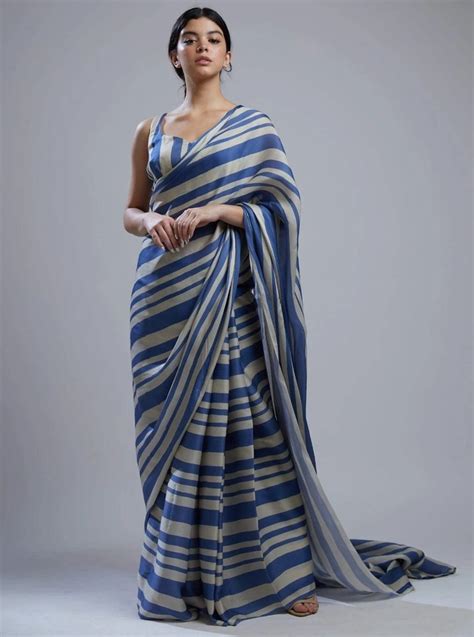 Darkblue Printed Party Wear Satin Saree 55 M Separate Blouse Piece At Rs 699 In Surat