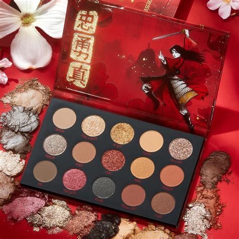 This Mulan Makeup Collection From Colourpop Will Bring Out Your Inner Warrior Disney Fashion Blog