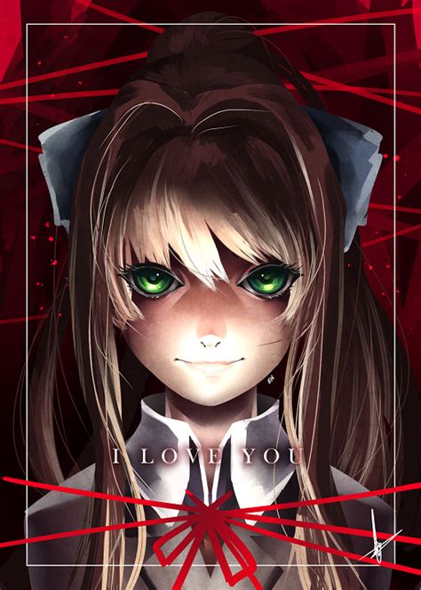 Monika Poster | Doki Doki Literature Club | Know Your Meme