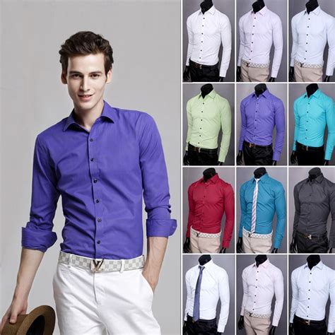 Colores De Camisas De Moda Camisa De Moda Ropa De Hombre Camisas