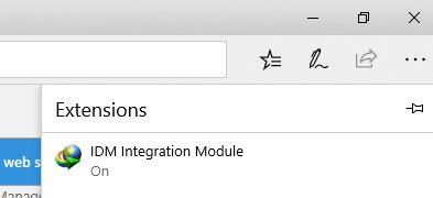 Integration module adds download with idm context menu item for the file. How to Install IDM Extension in Edge from Microsoft Store