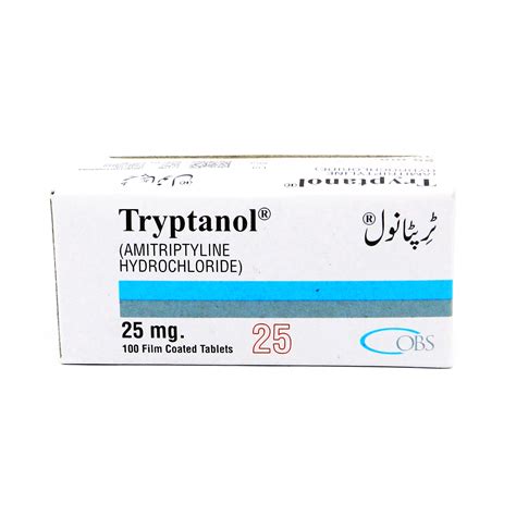 Tryptanol 25mg Tablets Time Medical