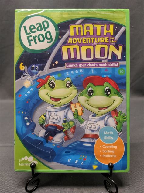 Leapfrog Math Adventure To The Moon Dvd 2010 Brand New Sealed