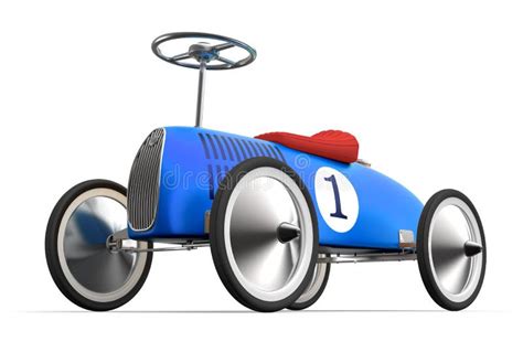 Retro Push Car stock illustration. Illustration of multi - 50198451