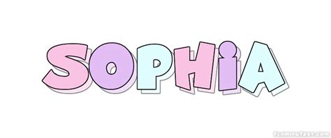 Sophia Logo Herramienta De Diseño De Nombres Gratis De Flaming Text