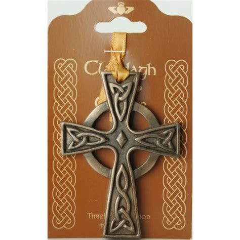 Bronze Celtic Cross Island Turf Crafts