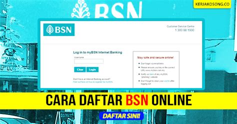Sebenarnya ramai yang menggunakan bank ini tetapi jumlah. Cara Daftar BSN Online - MyBSN (Panduan Bergambar)