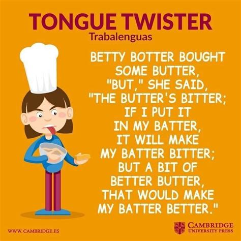Pin De Natalie Ladybird En Tongue Twisters Trabalenguas Para Niños