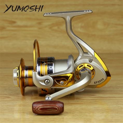 YUMOSHI Brand New Spinning Fishing Reel 5 5 1 Fishing Tackle Pesca Reel