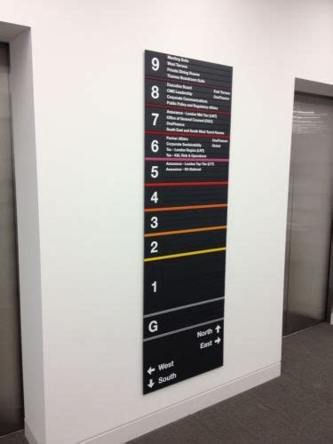 Internal Wayfinding Signage Directional Signs Corporate Office
