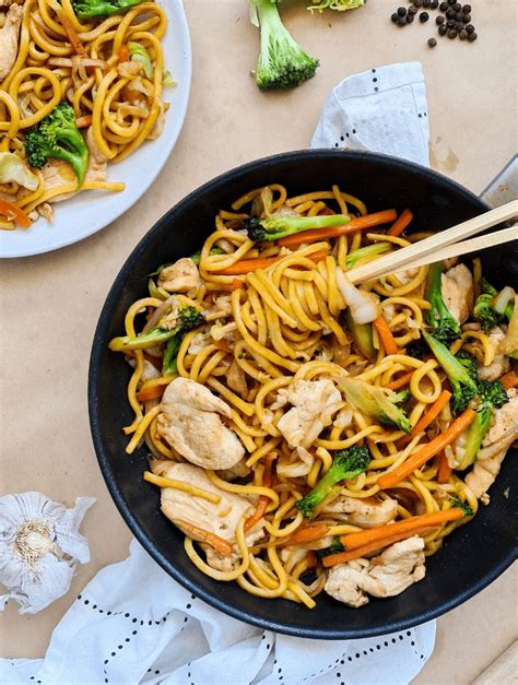 Chinese Chicken Noodle Stir Fry Recipe