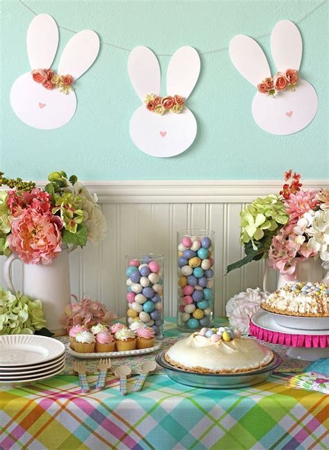 Lovely And Easy To Make Easter Tablescapes11 Easter Birthday Party
